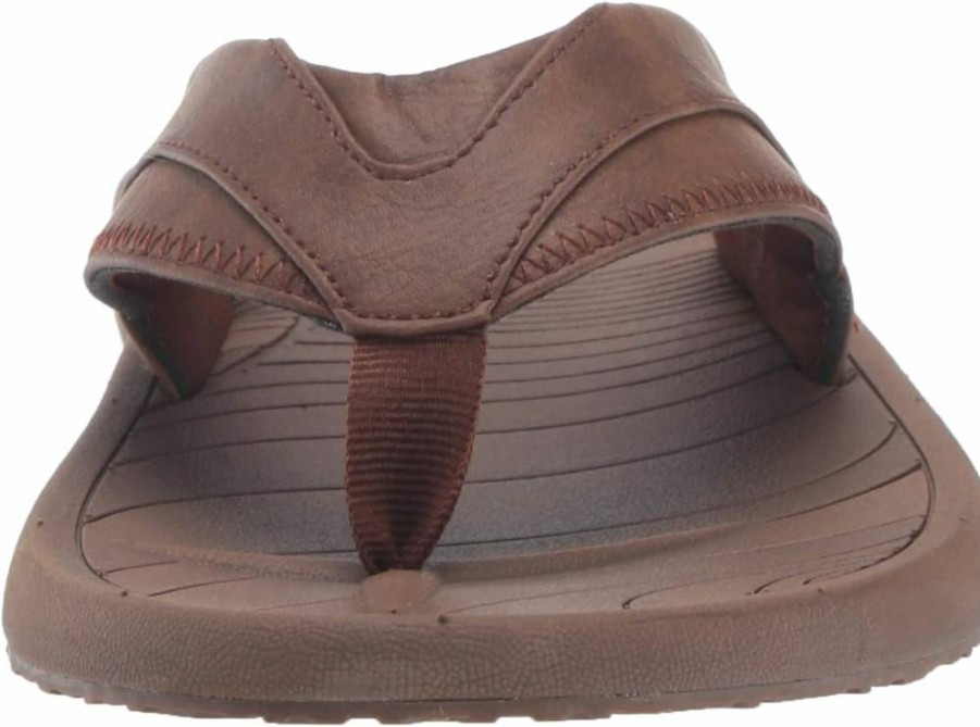 Amazon Essentials Men's Casual Comfort Slip-On Flip Flop Sandals for Everyday Wear