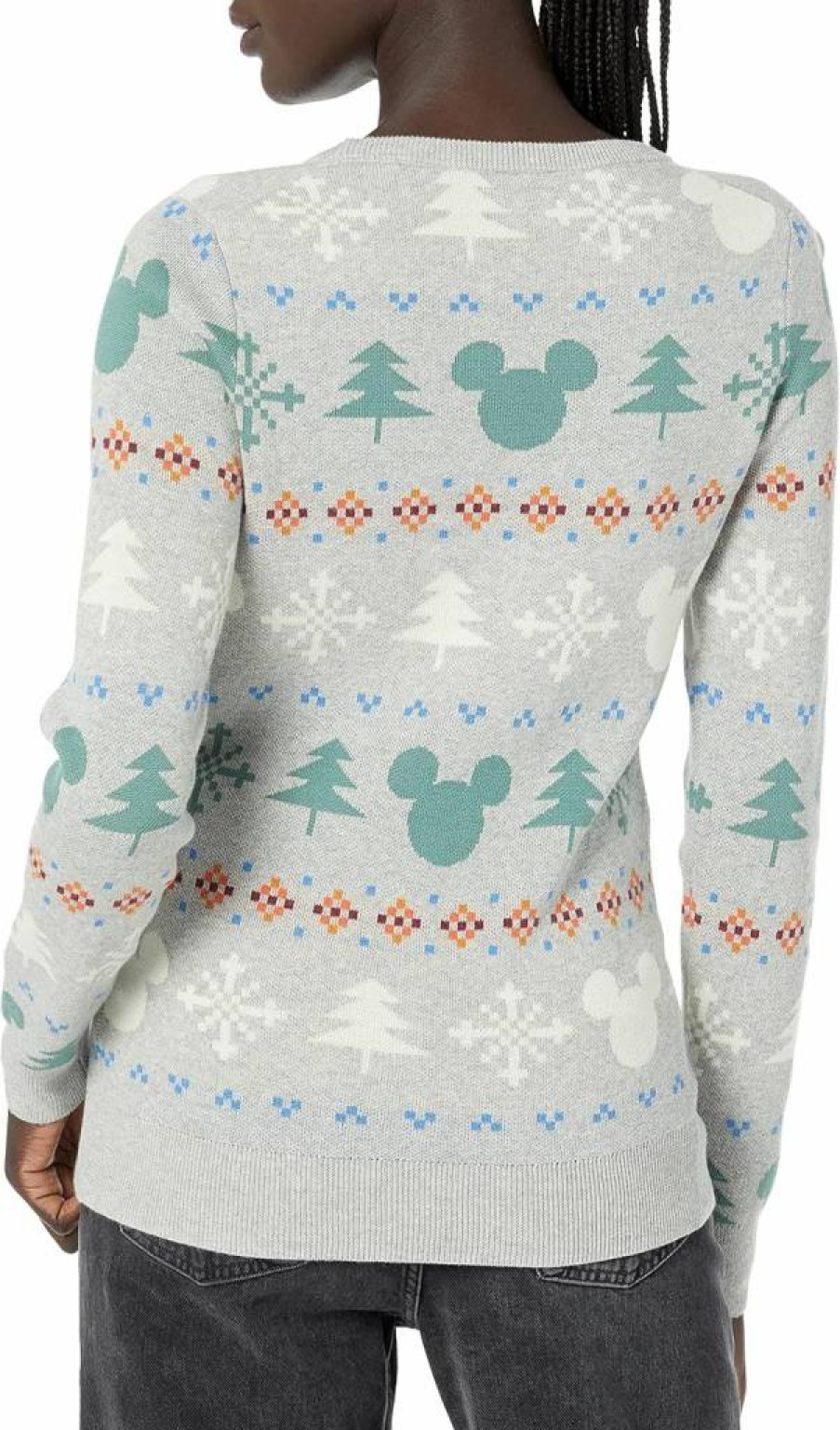 Amazon Essentials Women's Lightweight Crewneck Sweater - Disney, Marvel & Star Wars Licensed Designs
