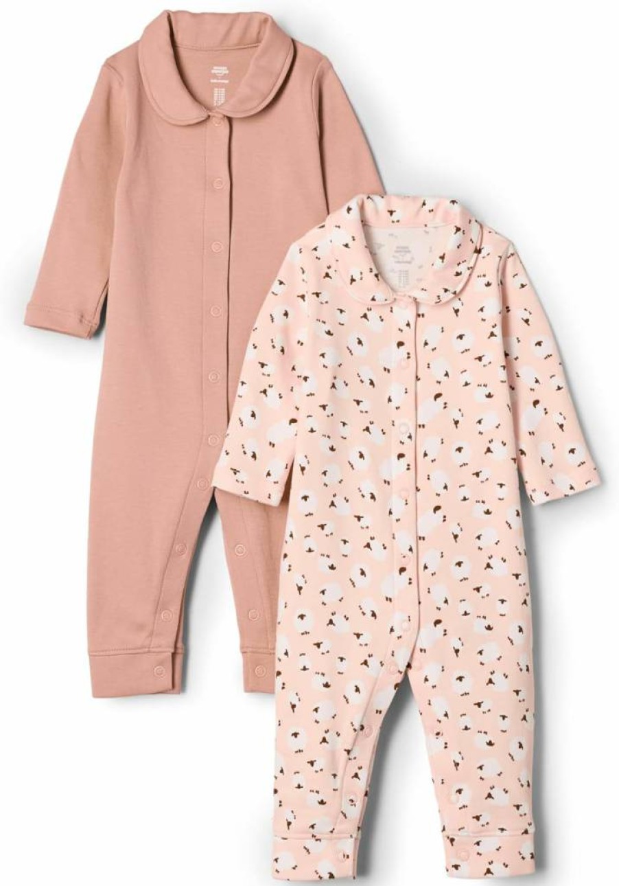 Amazon Essentials Baby Footless Sleepsuit 2-Pack - Unisex Infant Pajamas by Sofia Grainge