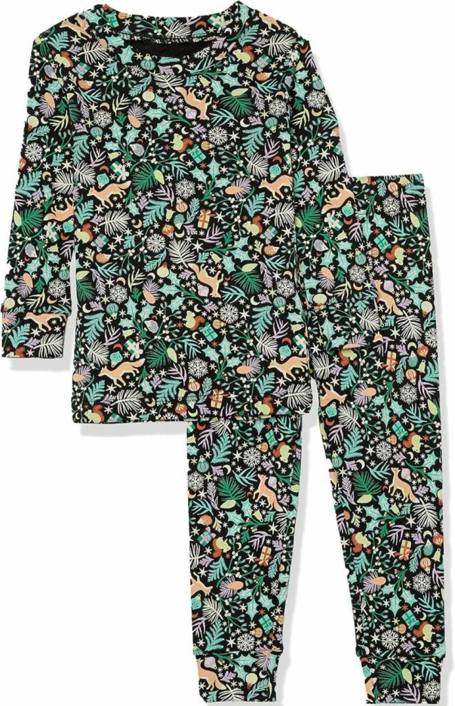 Amazon Essentials Kids' Cotton Pajama Sets - Snug-Fit Sleepwear for Babies & Toddlers (Unisex)