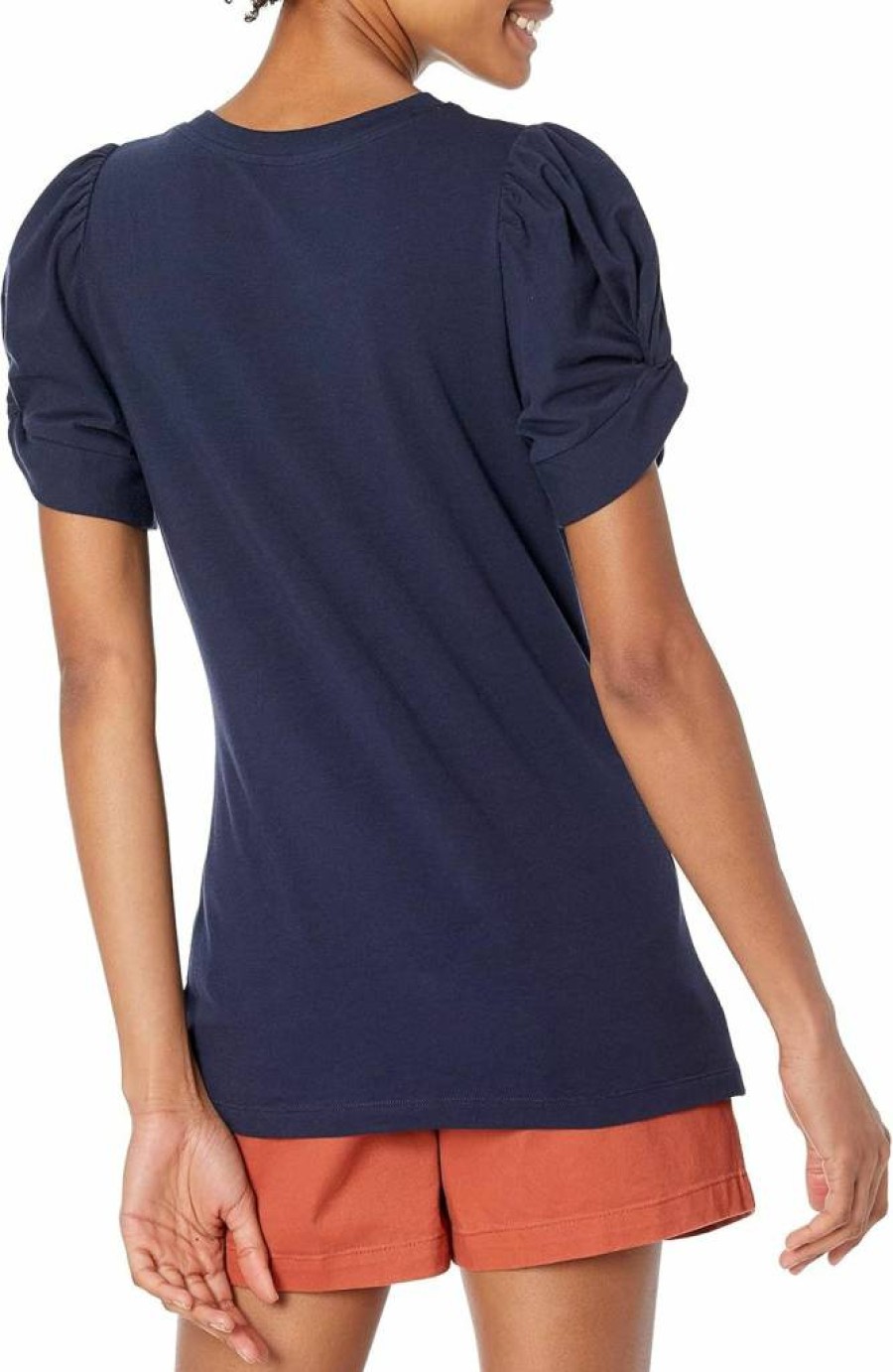 Amazon Essentials Women's Classic-Fit Short-Sleeve Crewneck T-Shirt, Soft Cotton Casual Top