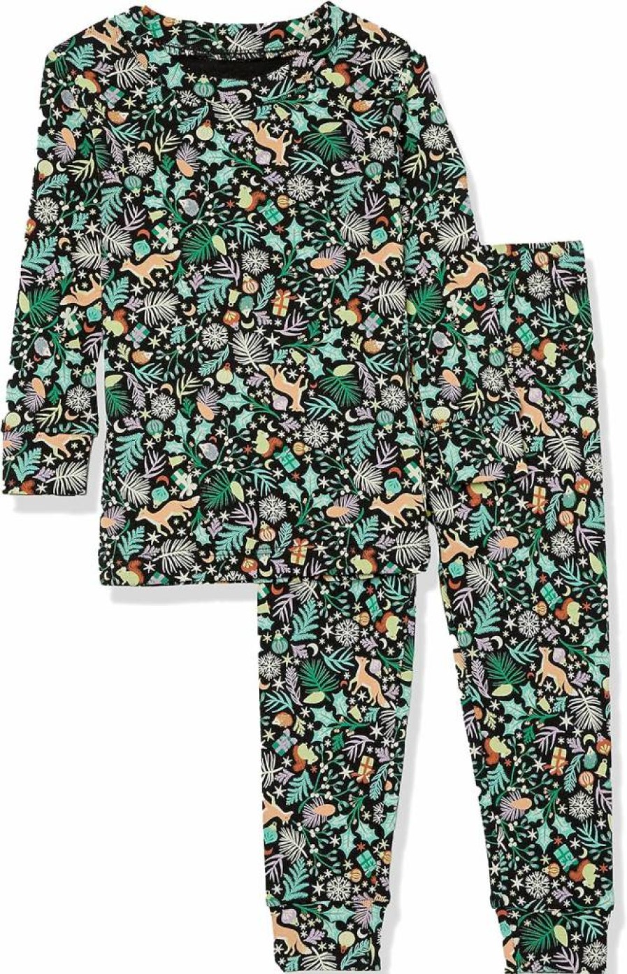 Amazon Essentials Kids' Cotton Pajama Sets - Snug-Fit Sleepwear for Babies & Toddlers (Unisex)
