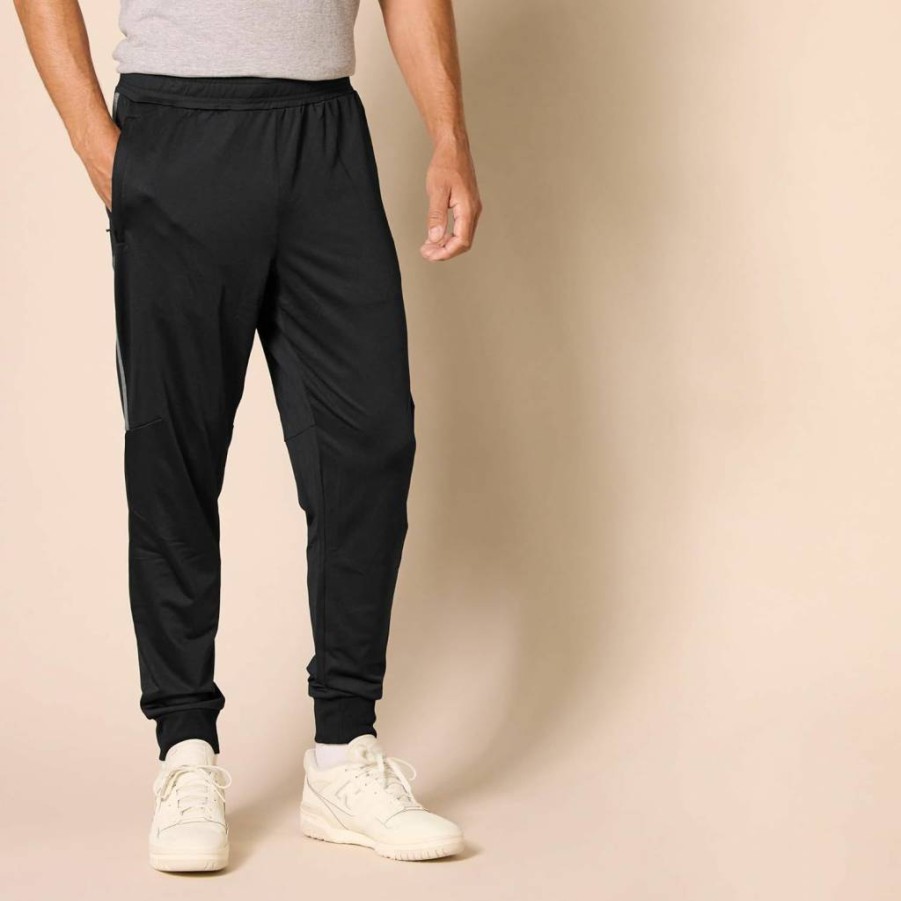 Amazon Essentials Men's Performance Stretch Jogger Pants - Comfortable Knit Workout & Casual Sweatpants