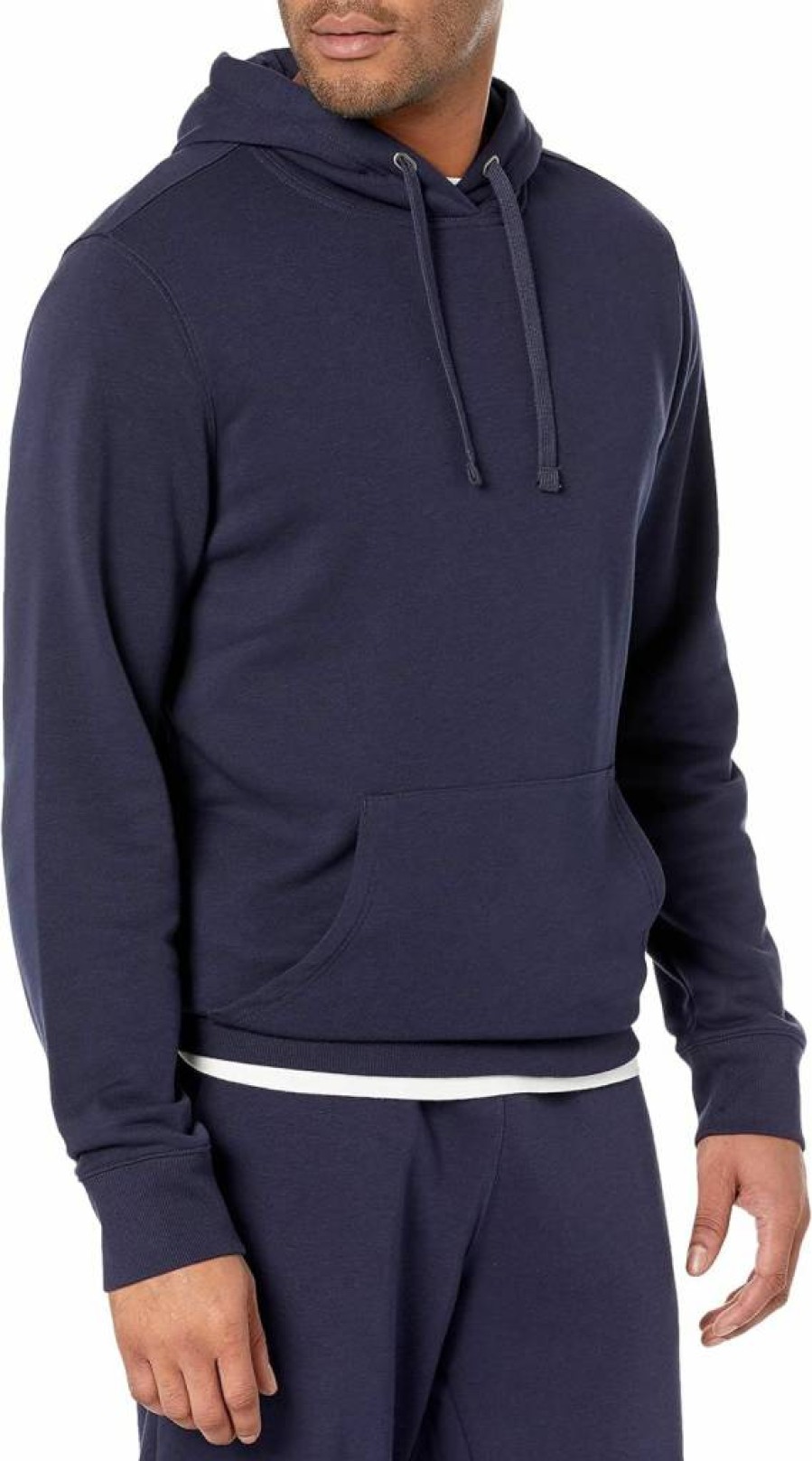 Amazon Essentials Men's Lightweight French Terry Hoodie - Long Sleeve Pullover Sweatshirt for Comfort & Style