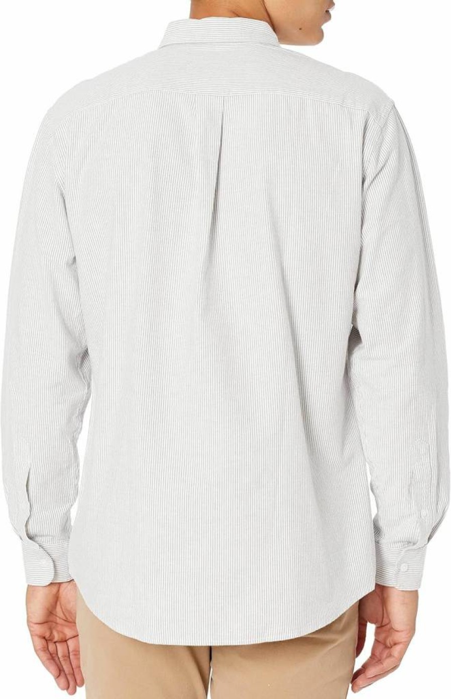 Amazon Essentials Men's Long-Sleeve Stretch Oxford Shirt - Regular Fit, Big & Tall Sizes Available