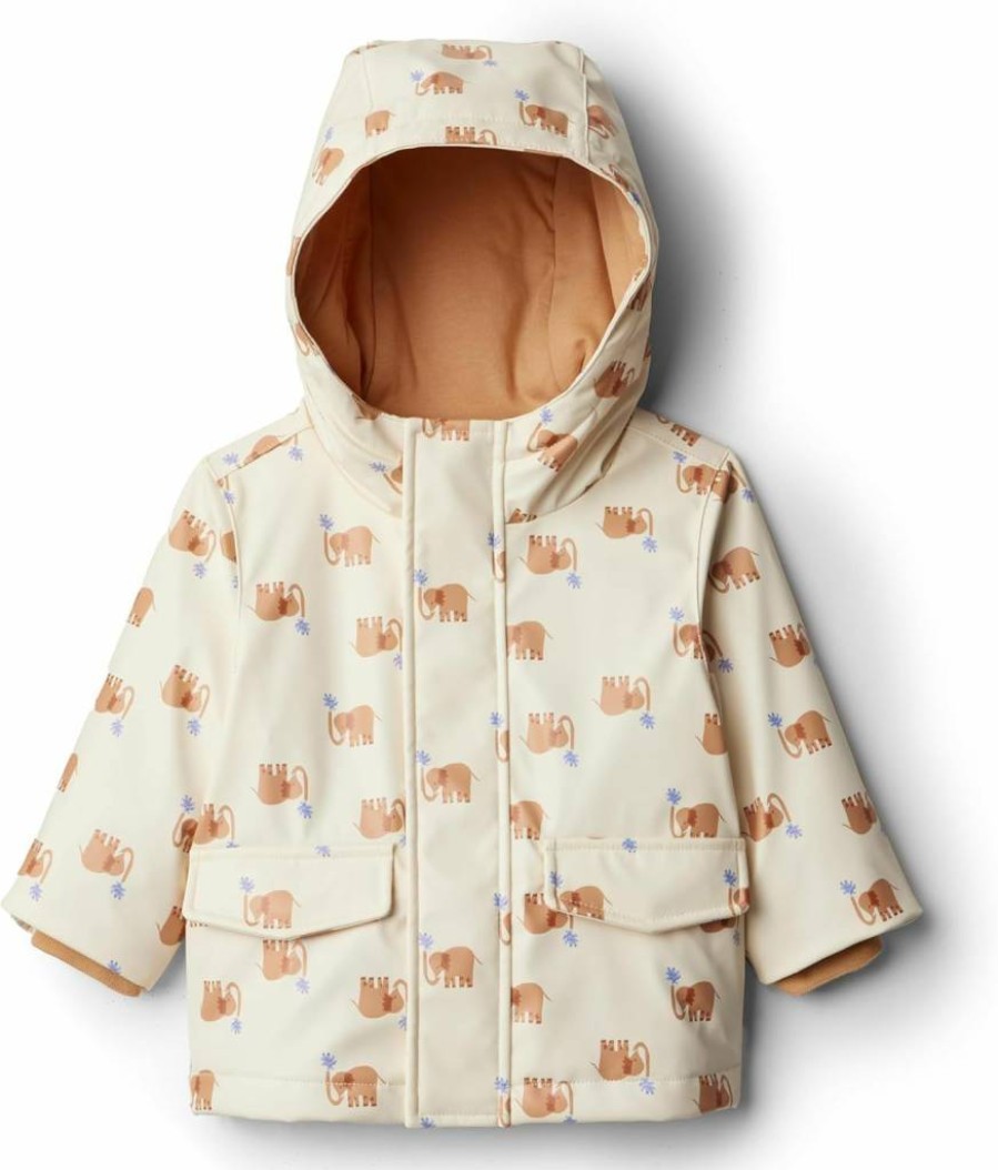 Amazon Essentials Toddler & Baby Boys' Water-Resistant Rain Jacket - Lightweight Outdoor Windbreaker for Infants