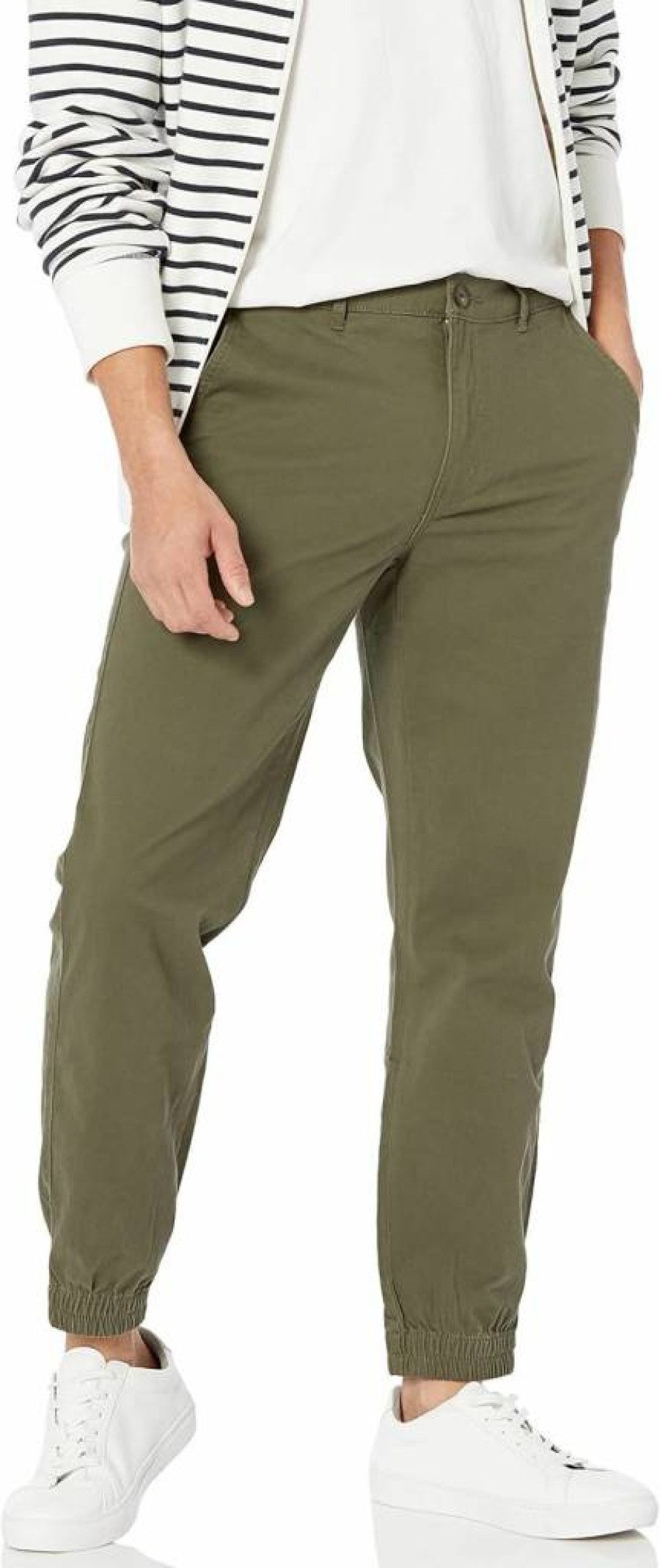 Amazon Essentials Men's Slim-Fit Cotton Joggers - Comfortable & Stylish Casual Pants