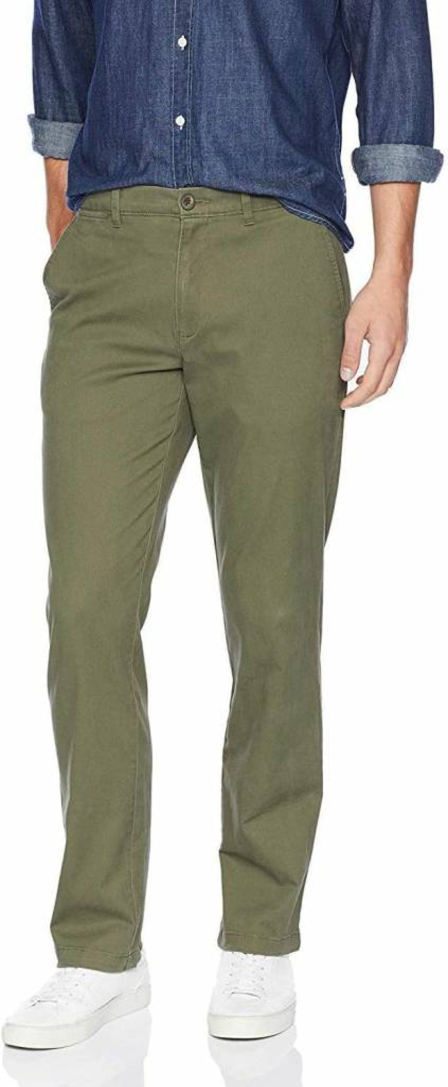 Amazon Essentials Men's Straight-Fit Stretch Chino Pants for Comfort & Style