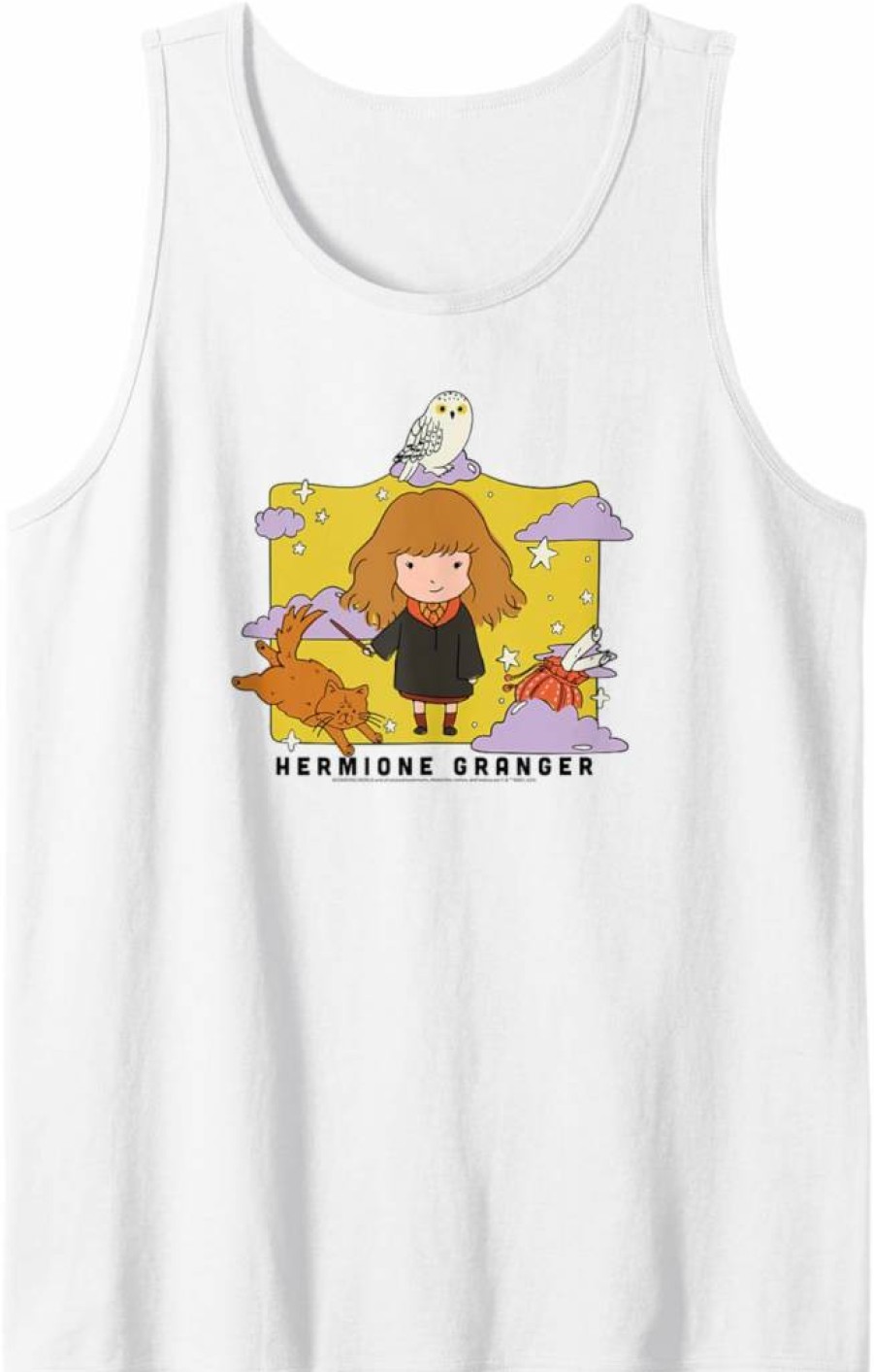 Amazon Essentials Women's Harry Potter Hermione Granger Graphic Cartoon Tank Top