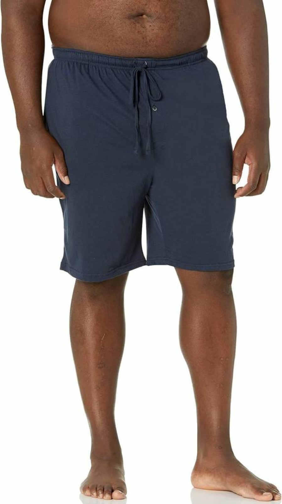 Amazon Essentials Men's Big & Tall 9-Inch Comfort Knit Sleep Shorts for Lounge & Pajamas
