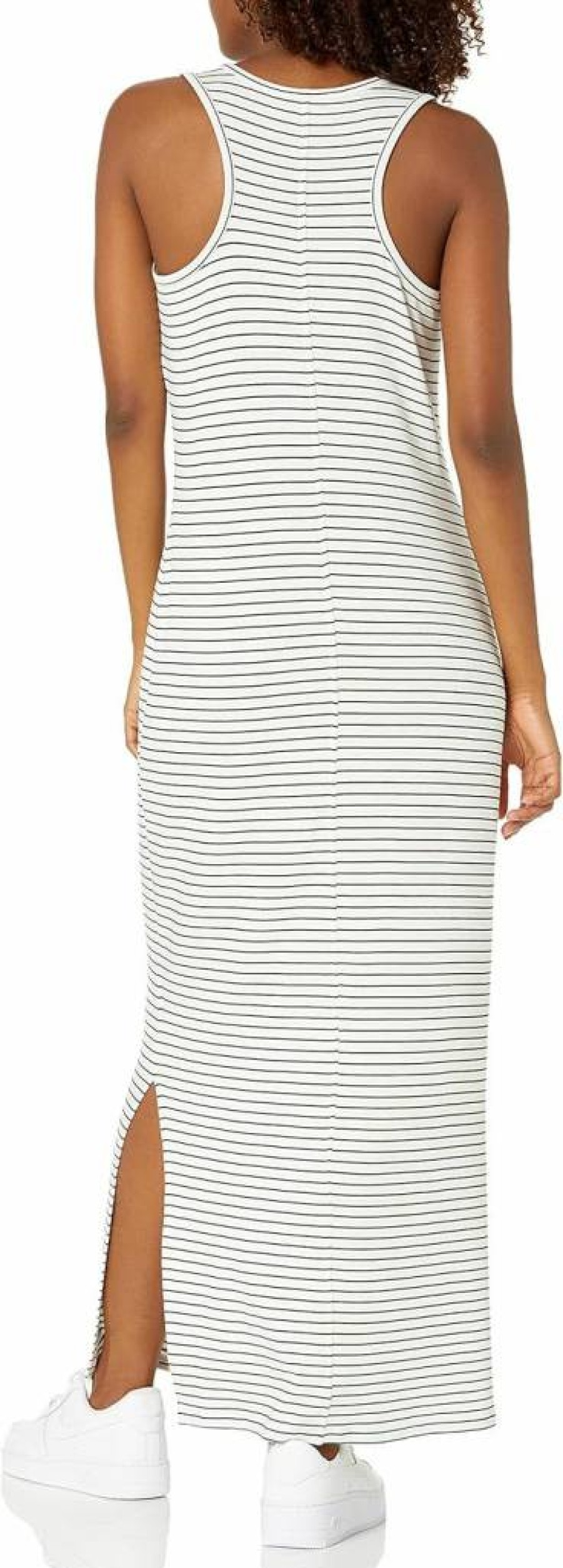 Amazon Essentials Women's Soft Terry Racerback Maxi Dress - Comfortable Casual Long Dress with Breathable Fabric