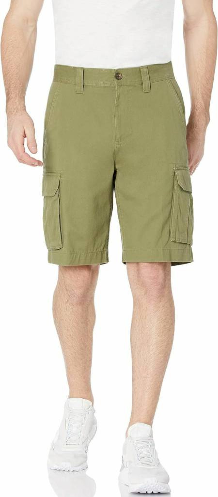 Amazon Essentials Men's 10" Classic-Fit Cargo Shorts for Big & Tall - Comfortable Casual Summer Shorts with Multiple Pockets