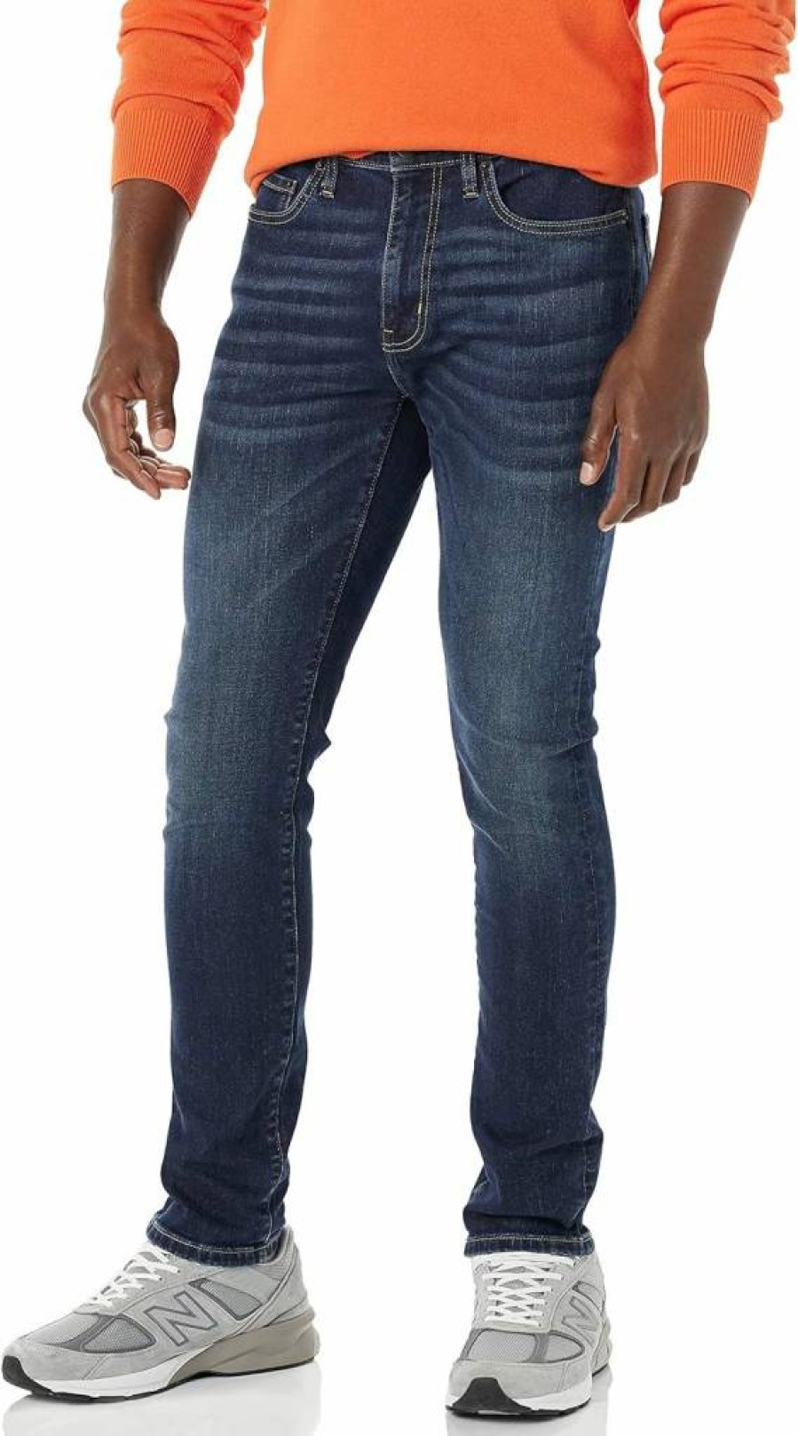 Amazon Essentials Men's Stretch Skinny-Fit Jeans for Comfort & Style