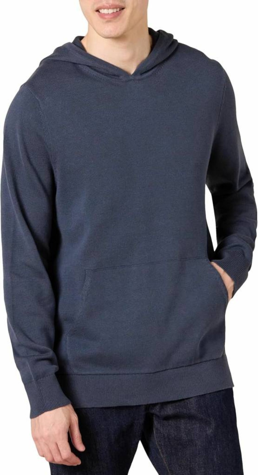 Amazon Essentials Men's Casual Relaxed-Fit Hooded Sweater | Soft Comfortable Pullover Hoodie
