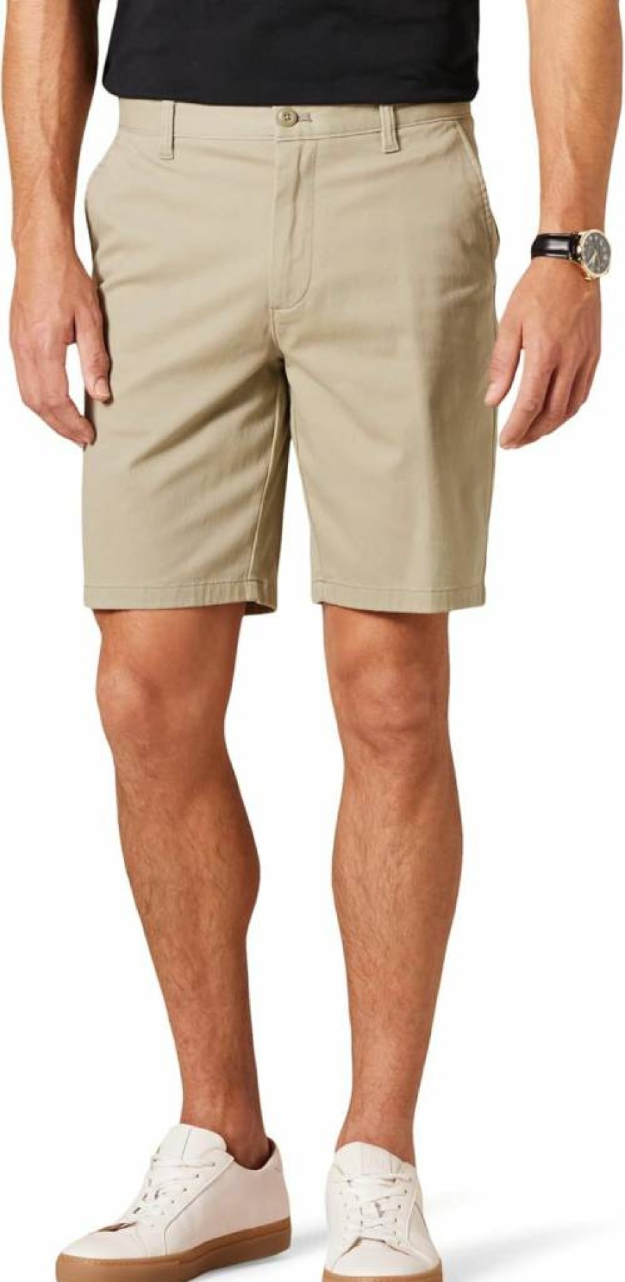 Amazon Essentials Men's Slim-Fit 9-Inch Stretch Chino Shorts for Comfort & Style