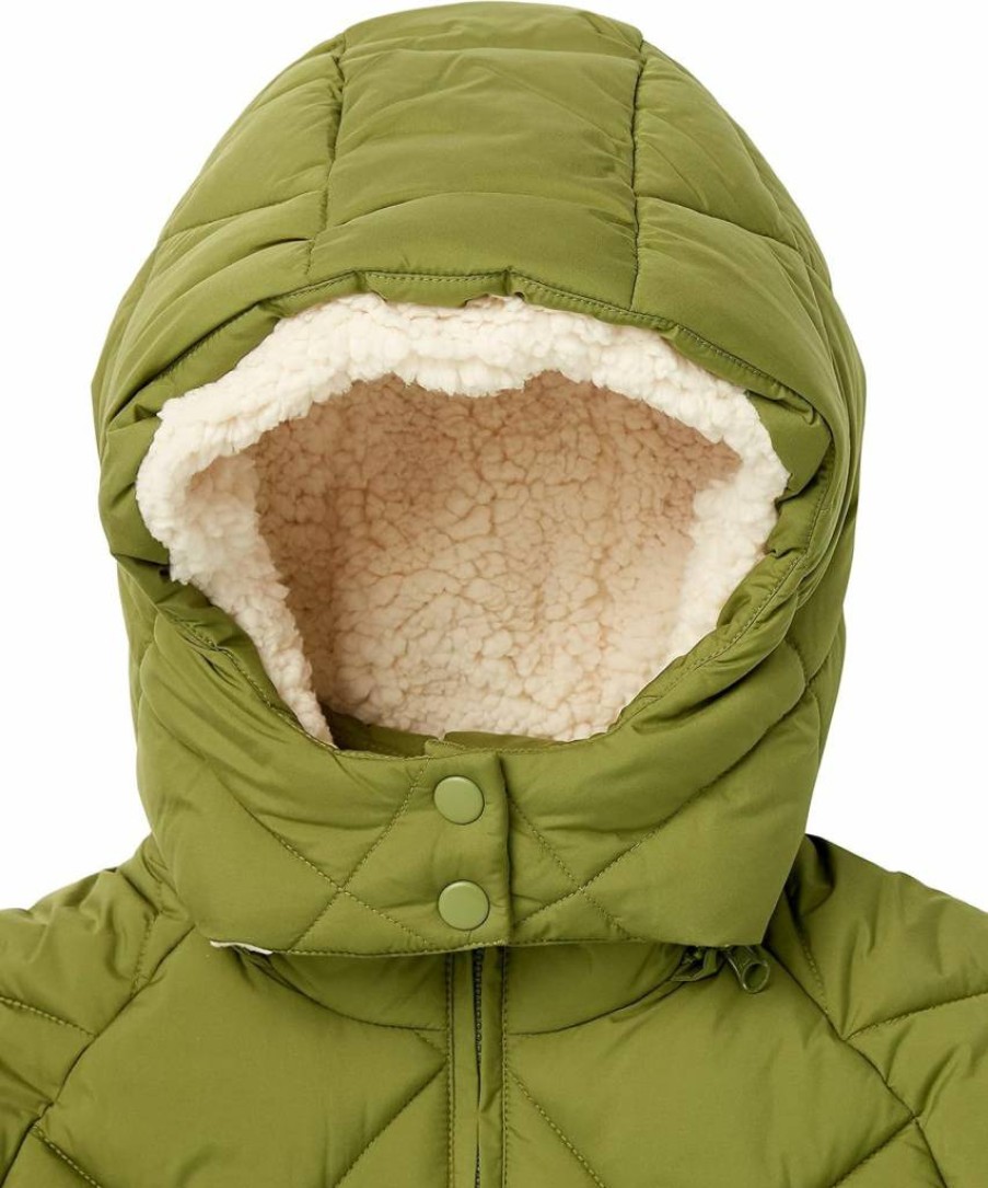 Amazon Essentials Girls' & Toddlers' Quilted Puffer Winter Coat - Warm Long Cocoon Jacket for Kids