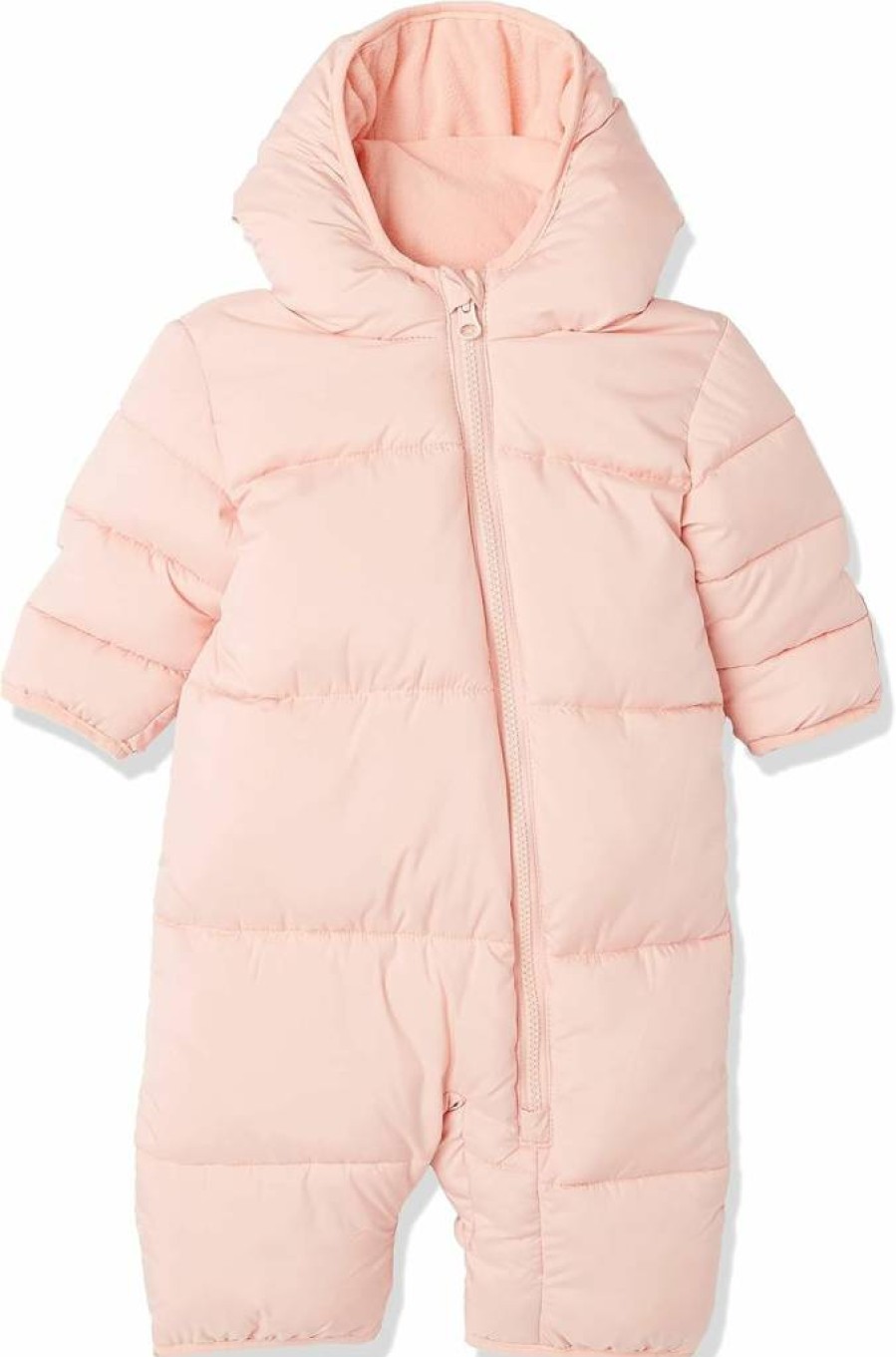Amazon Essentials Unisex Baby Winter Puffer Snowsuit - Water-Resistant, Warm Infant Bunting for Cold Weather