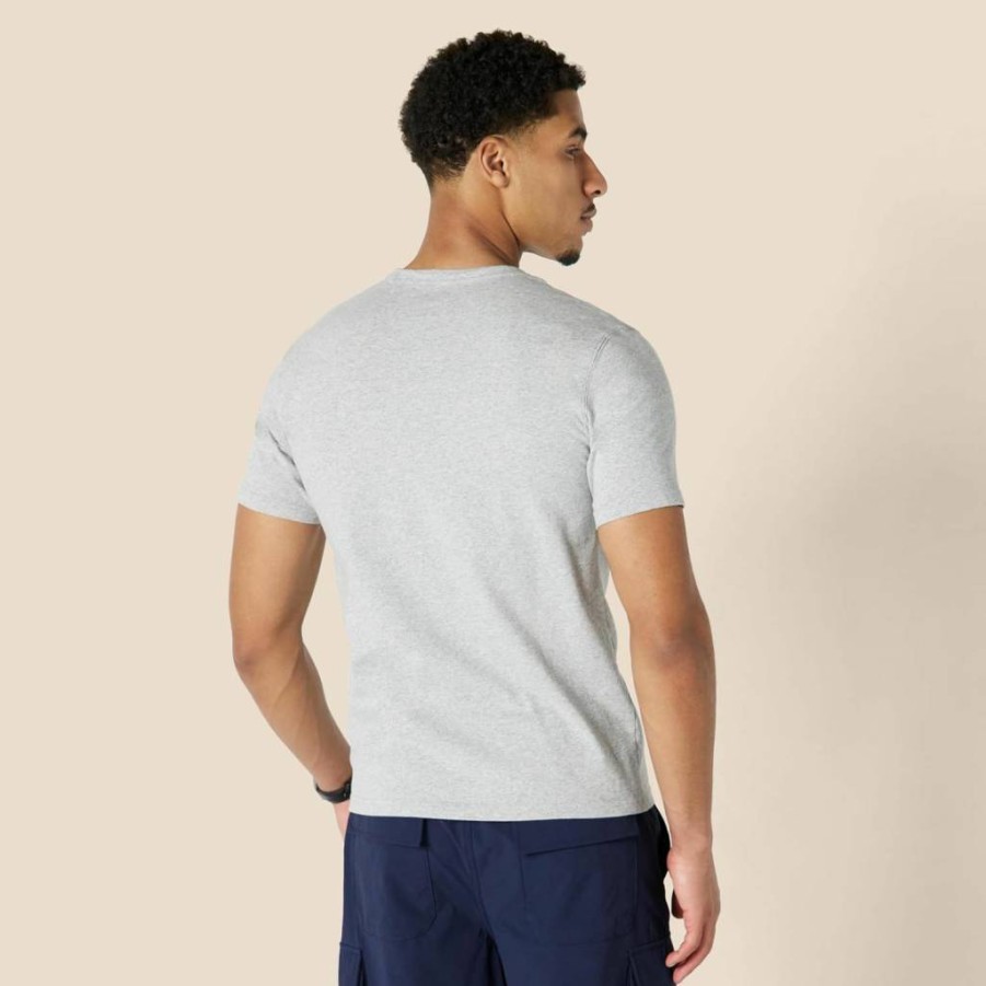 Amazon Essentials Men's Heavyweight Relaxed-Fit Cotton T-Shirt - Soft Comfortable Crewneck Tee for Casual Wear