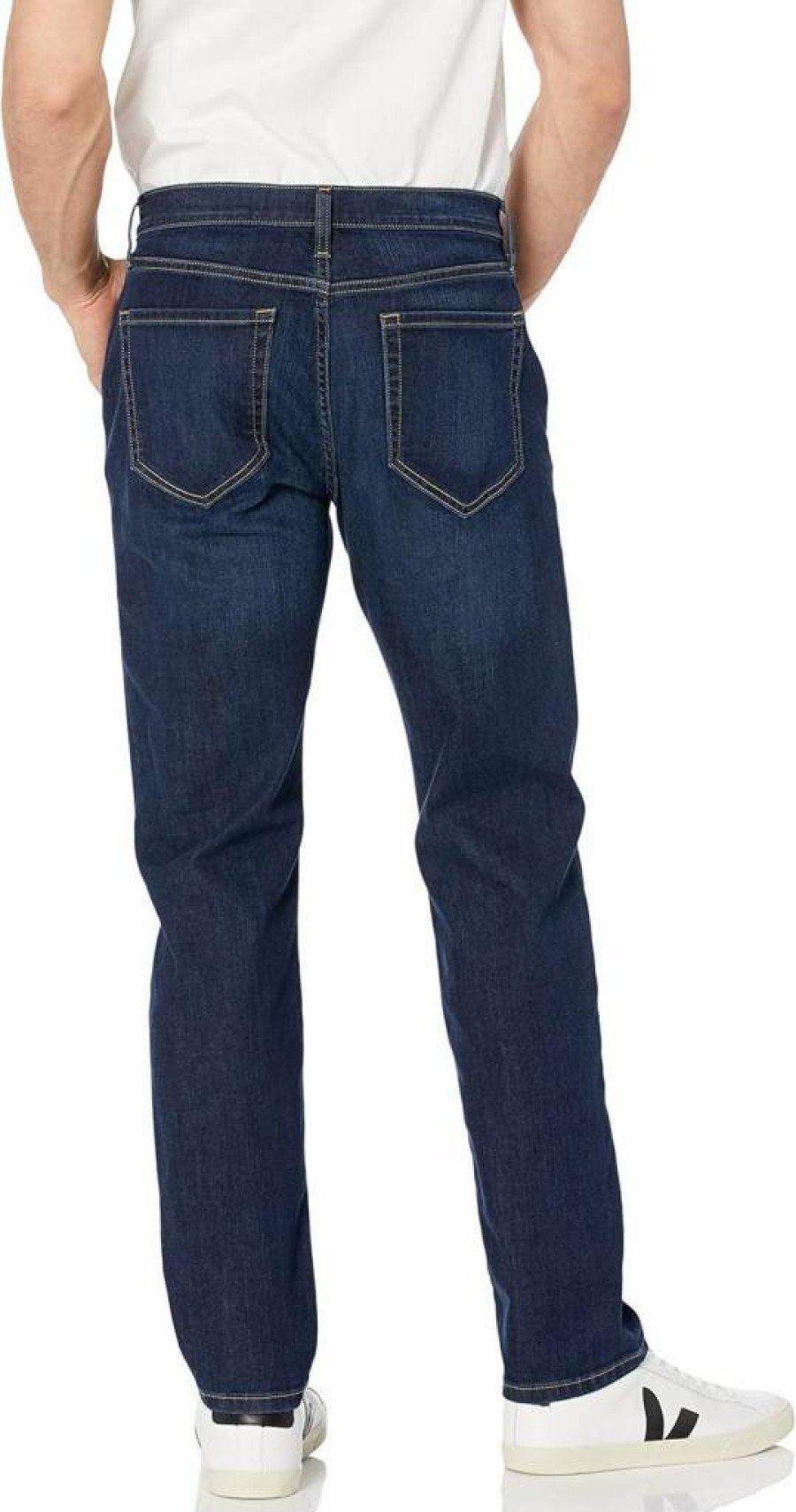 Amazon Essentials Men's Slim Fit Stretch Jeans - Comfortable Denim Pants for Casual Wear