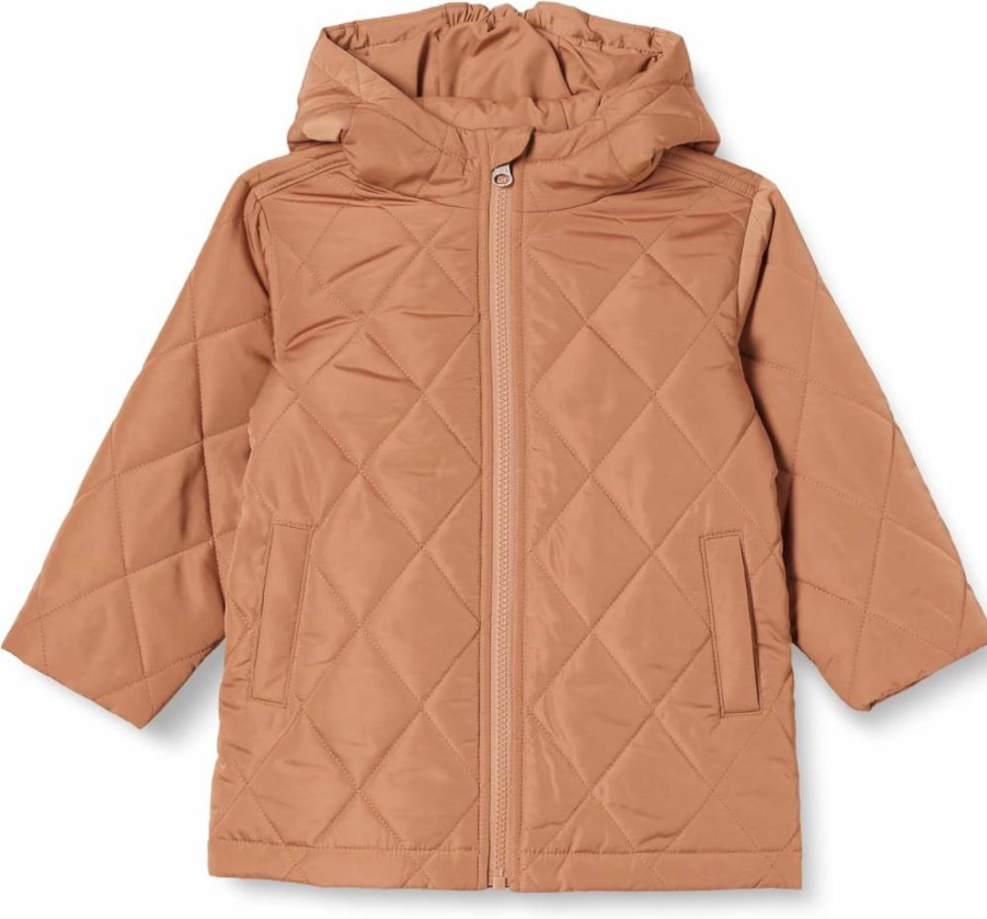 Amazon Essentials Kids' Quilted Winter Jacket for Boys & Girls, Warm Long Puffer Coat for Toddlers & Children