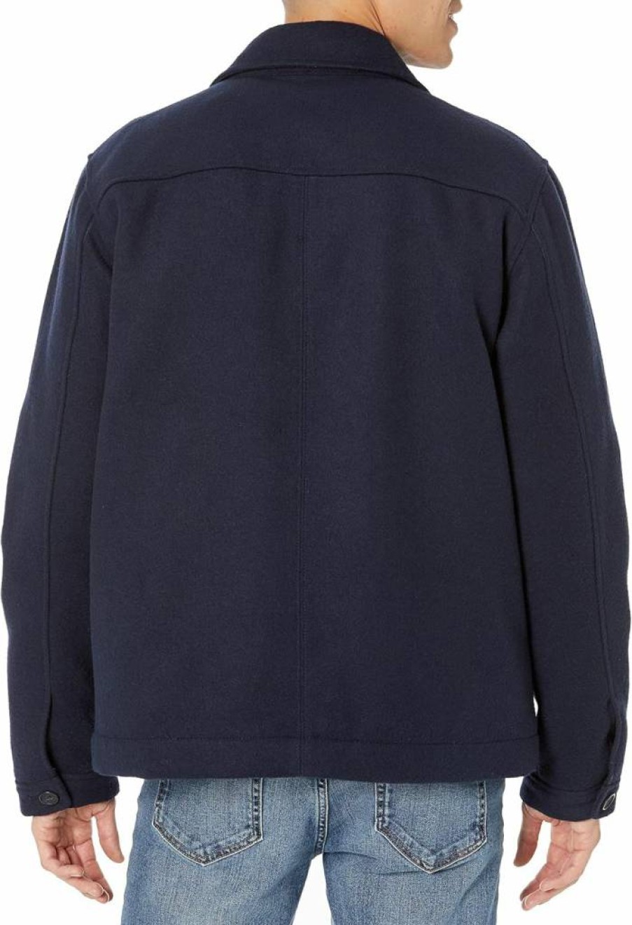 Amazon Essentials Men's Big & Tall Wool Bomber Jacket - Classic Winter Outerwear