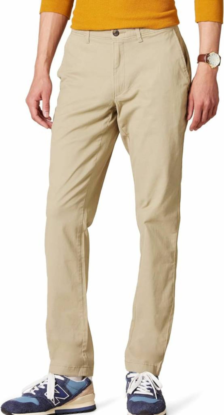 Amazon Essentials Men's Slim-Fit Stretch Chino Pants for Comfort & Style