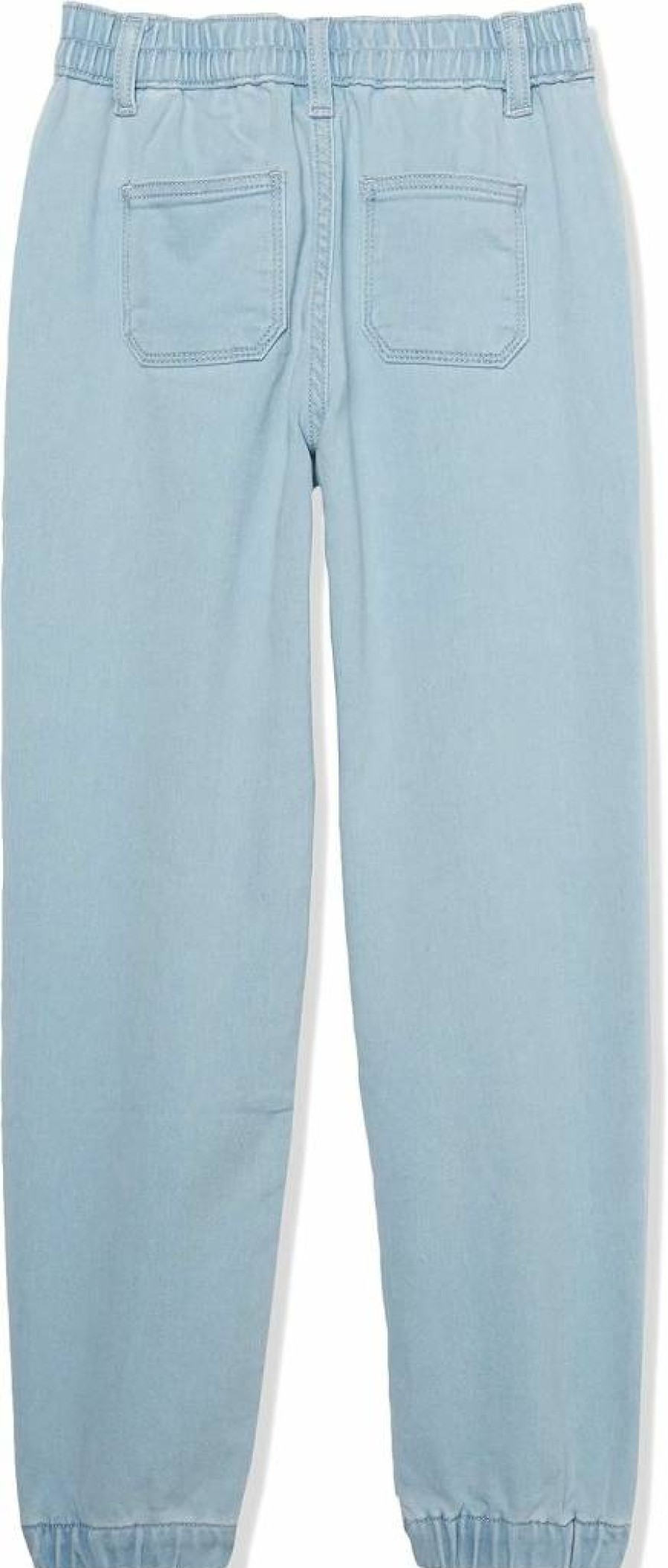 Amazon Essentials Boys' Pull-On Stretch Denim Jogger Pants for Toddlers - Comfortable Casual Playwear
