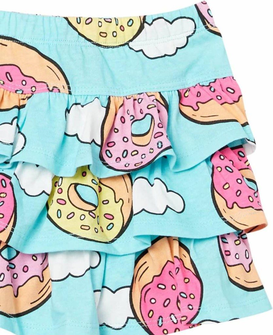 Amazon Essentials Girls' & Toddlers' Knitted Ruffle Scooter Skirts Multipack - Soft Stretch Comfort, Stylish Design for Kids