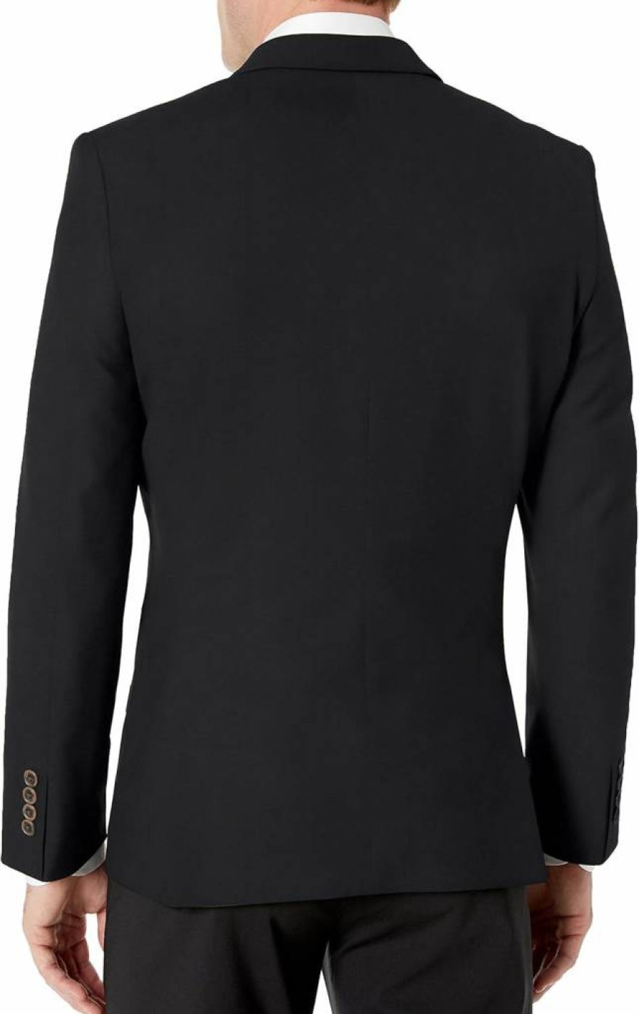 Amazon Essentials Men's Slim-Fit Stretch Blazer - Long Sleeve Button-Down Office Jacket for Business Casual Wear
