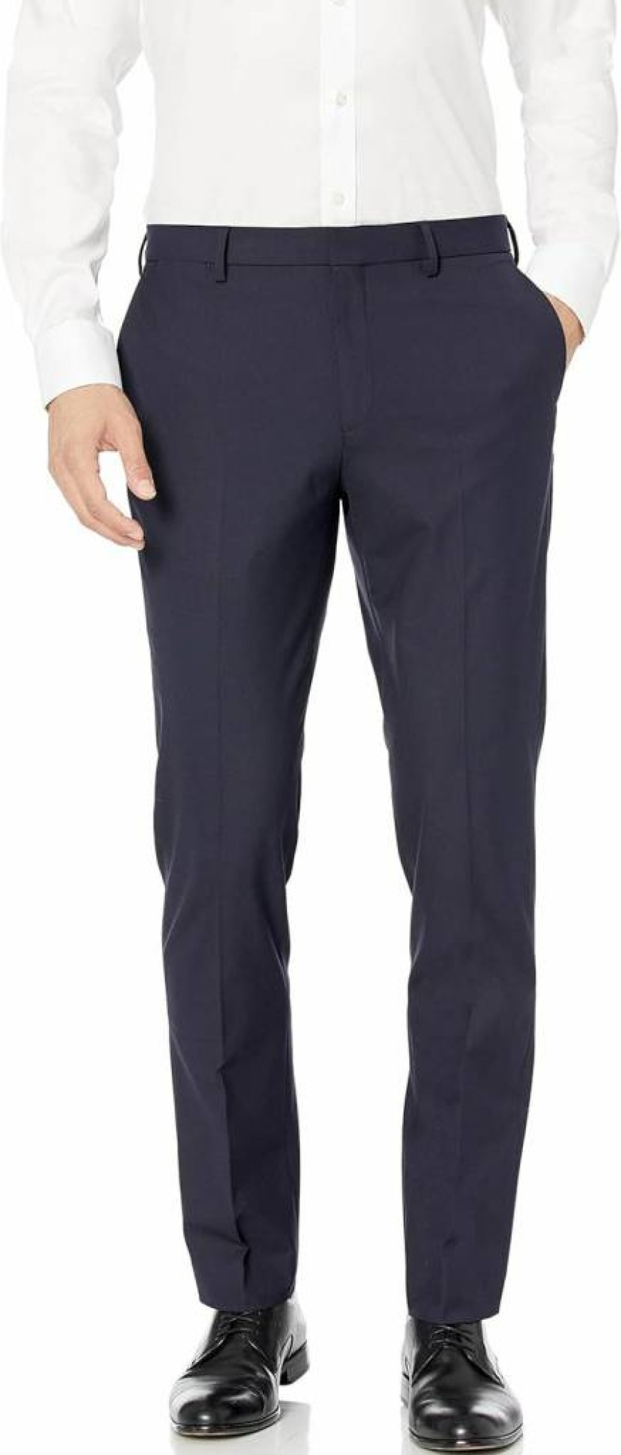 Amazon Essentials Men's Slim-Fit Dress Pants - Stretch, Wrinkle-Resistant, Comfort Fit for Office & Formal Wear