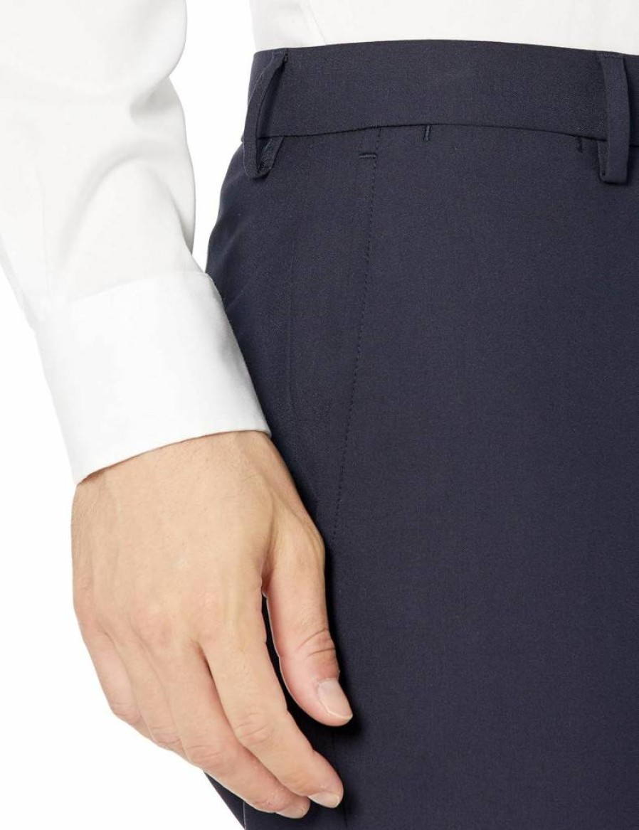 Amazon Essentials Men's Slim-Fit Dress Pants - Stretch, Wrinkle-Resistant, Comfort Fit for Office & Formal Wear
