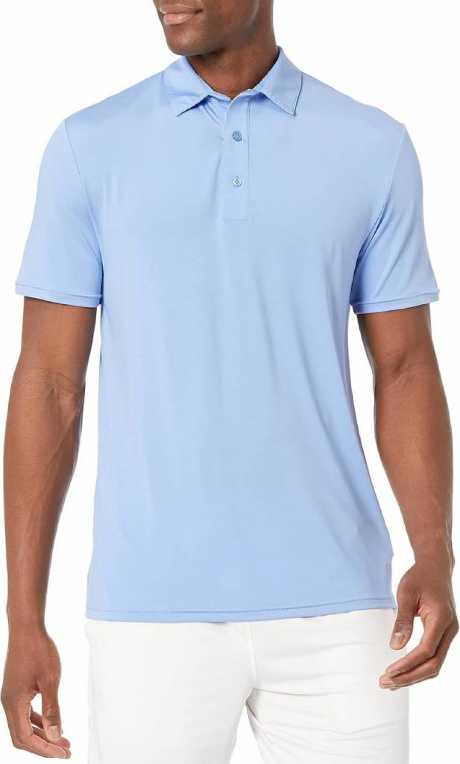 Amazon Essentials Men's Lightweight Quick-Dry Golf Polo Shirt - Stretchable Slim-Fit Tech Fabric for Comfort & Performance