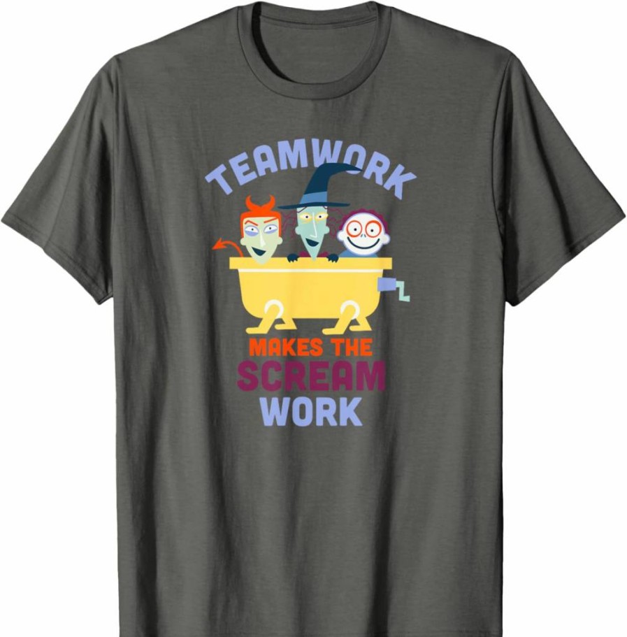Amazon Essentials Nightmare Before Christmas Teamwork T-Shirt for Men and Women