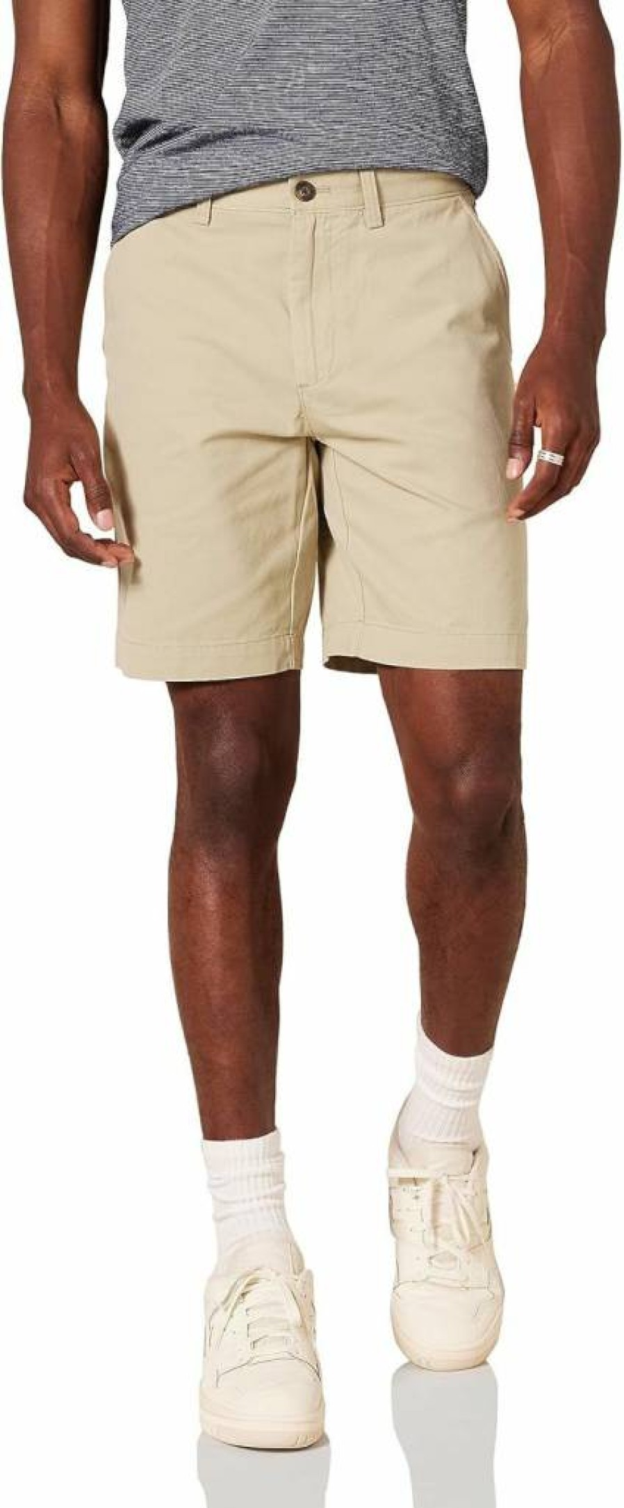 Amazon Essentials Men's Slim-Fit 9-Inch Chino Shorts for Casual Comfort