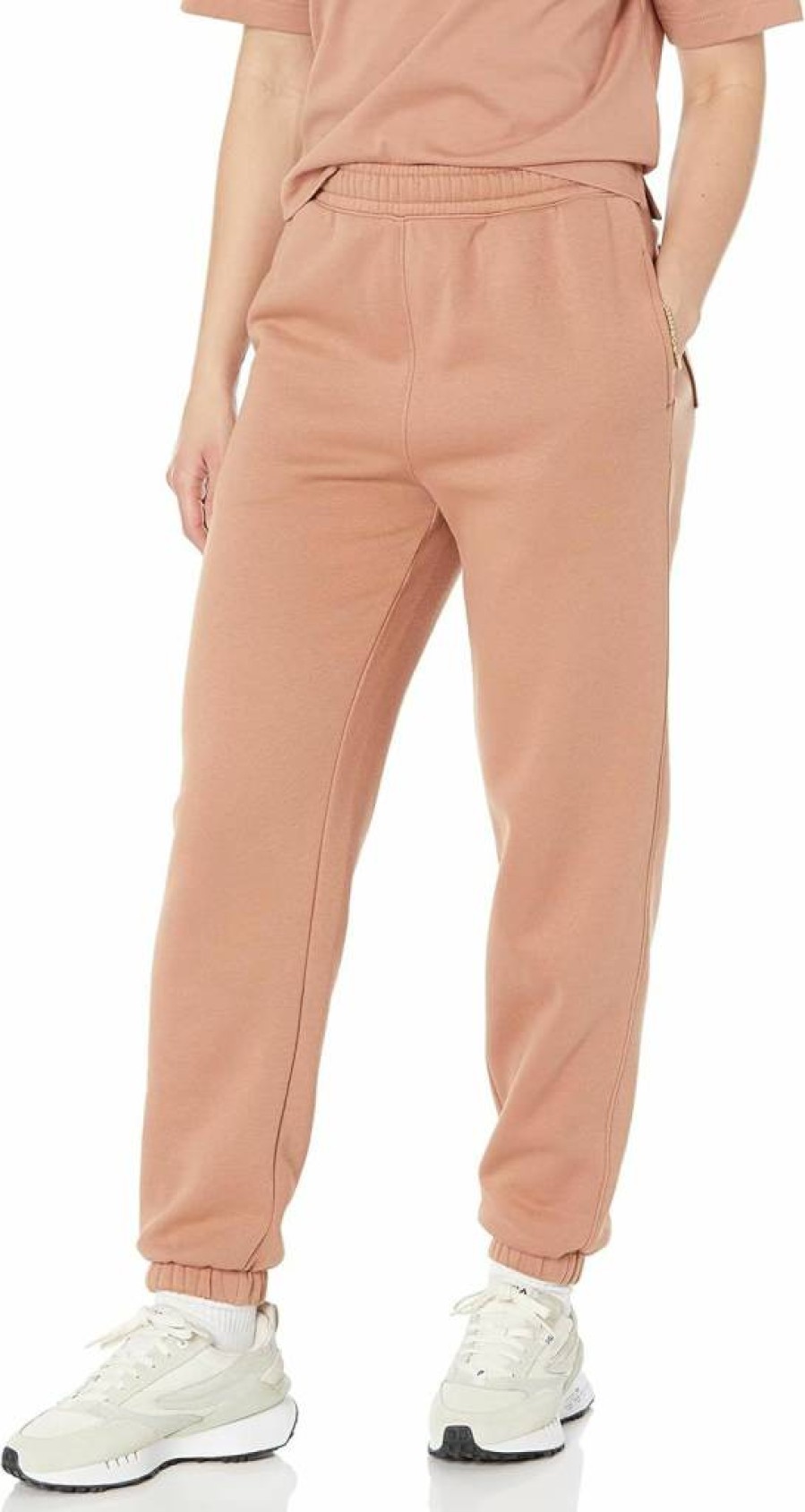Amazon Essentials Women's Plus Size High Waist Relaxed Fit Joggers - Comfortable Casual Lounge Pants