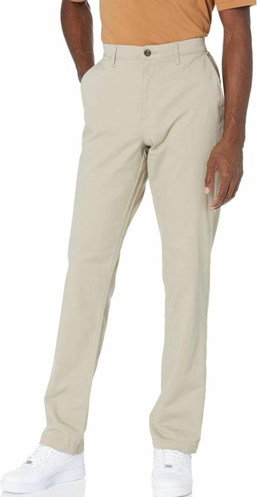 Amazon Essentials Men's Stretch Chino Pants - Athletic Fit Casual Trousers for Big & Tall Sizes